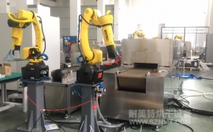 NMT-SDL-616 疫苗玻璃瓶特殊涂層工藝,預(yù)熱+固化自動化對接隧道爐烘烤線(蘇州?？松?